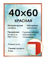 Металлическая рамка 60х40 см