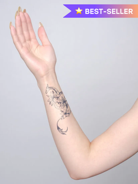 flowered dragon simple