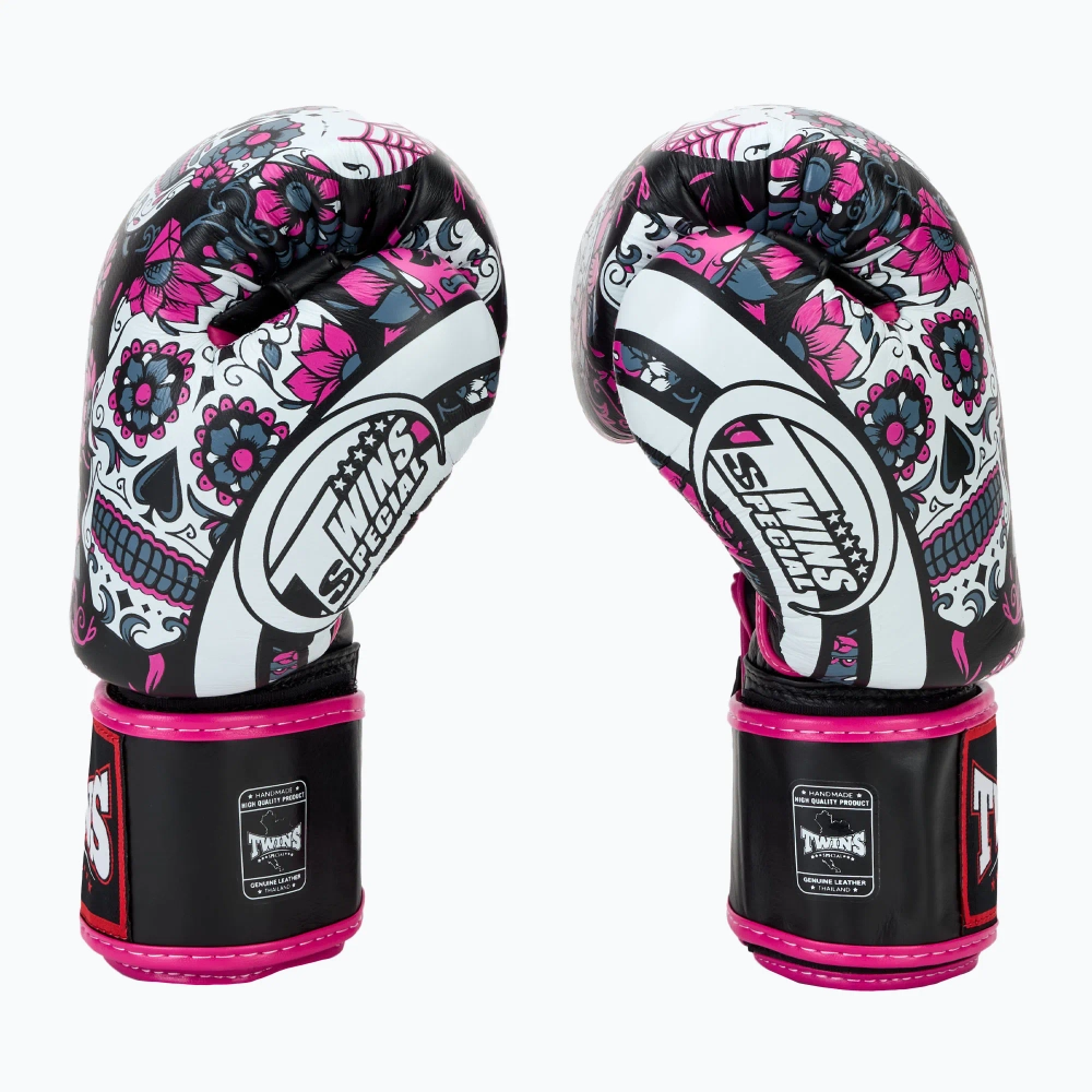 Боксёрские перчатки Twins Special Fancy FBGVL3-53 Skull pink/black