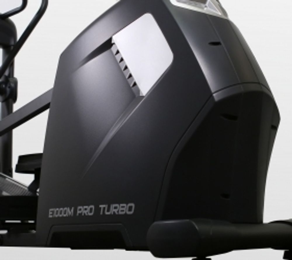 Эллиптический эргометр с автонаклоном коммерческий BRONZE GYM E1000M PRO TFT TURBO