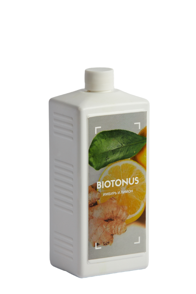 Жидкий концентрат для ванн BIOTONUS Имбирь и лимон