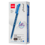 Ручка шариковая DELI "Flickwell Q100", 0.7 мм, синяя