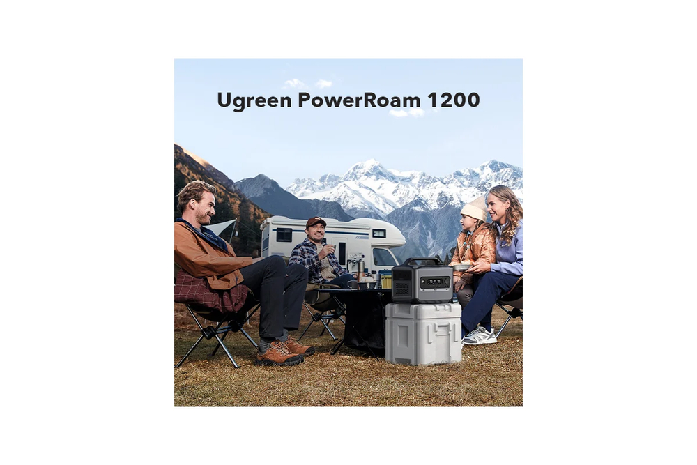 Портативная зарядная станция UGREEN GS1200 (15054) PowerRoam Portable Power Station 1024Wh/1200W EU