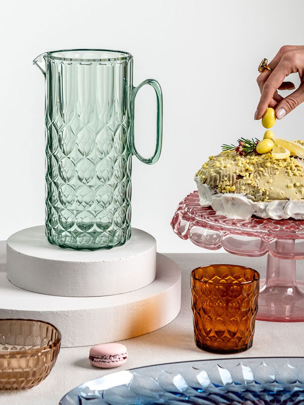 Кувшин с крышкой Vanity, 1,75 л, зеленый