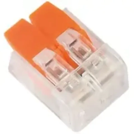 221-412 Клеммник 2х(0,14-4,0) с рычажками