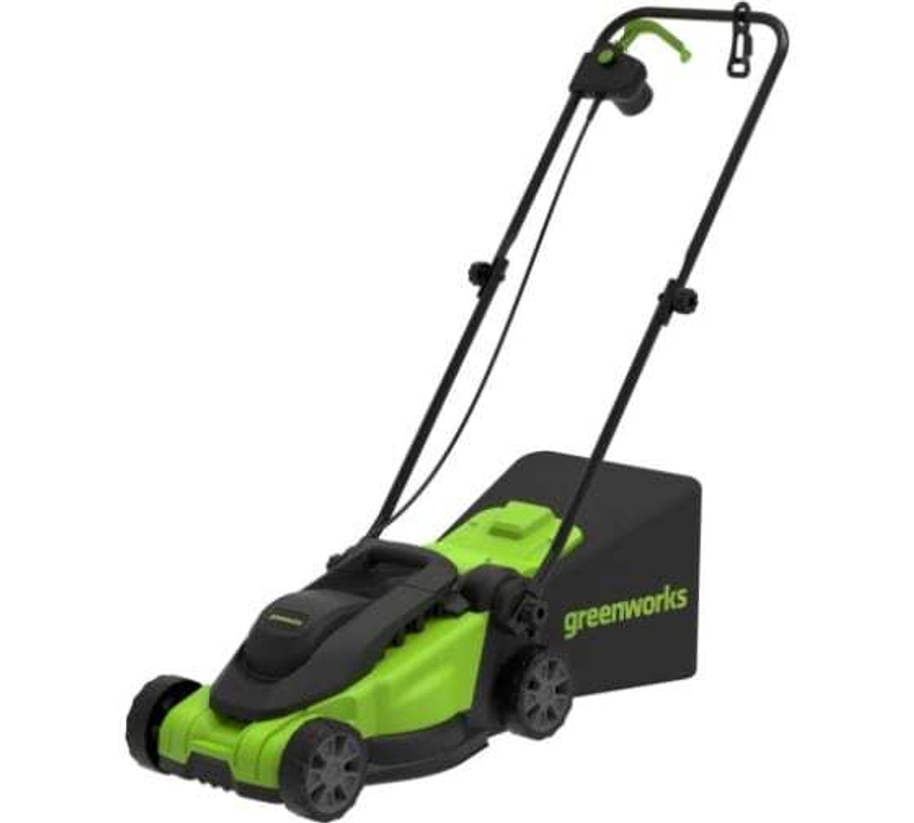 Газонокосилка электро Greenworks GD1200LM32 1,2кВ 32см 30л 9.2кг