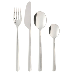IKEA LÖFTESRIK  (ИКЕА ЛÖФТЕСРИК)  -  Набор столовых приборов, 24 предмета, нержавеющая сталь