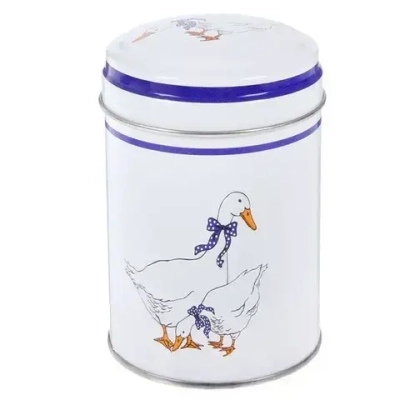 Банка жестяная Гуси Ц99h145v110-01340