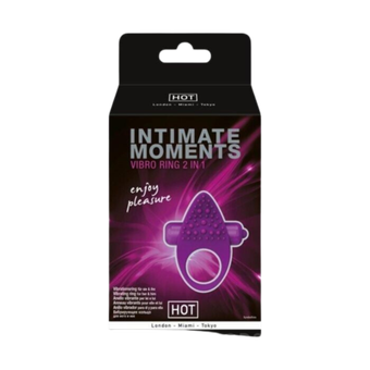 Кольцо на пенис с вибрацией Intimate Moments