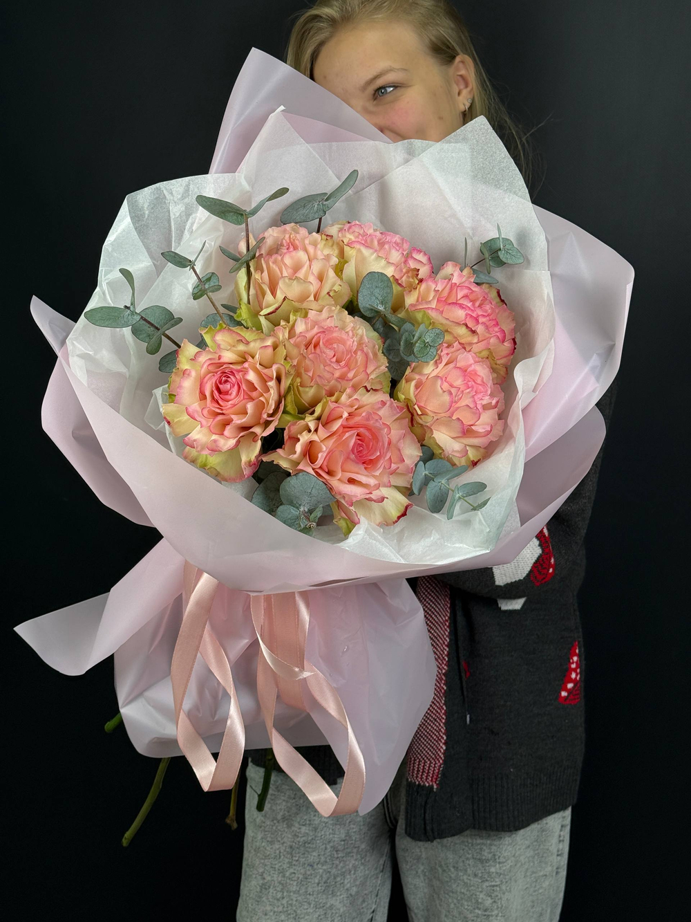 Букет французких роз Эспианс