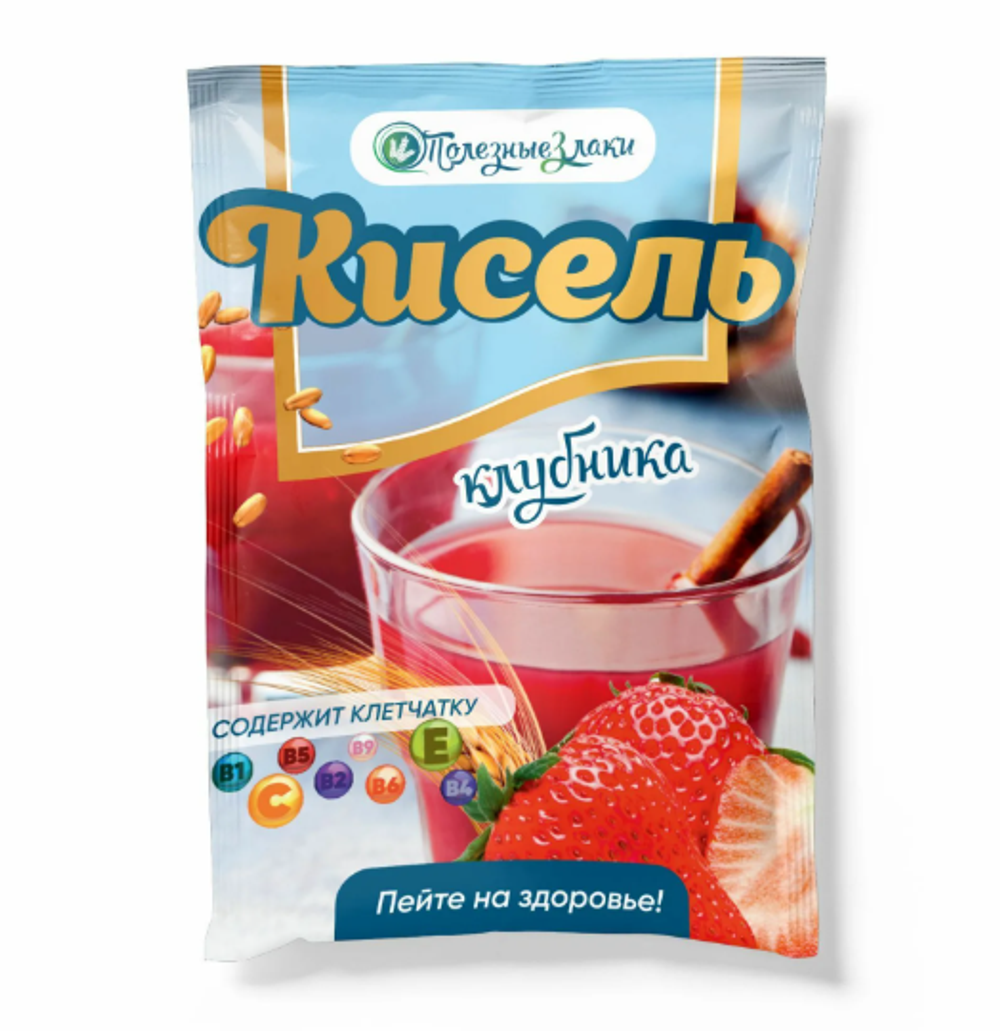 Кисель "Полезные Злаки"ассорти 30г/20шт