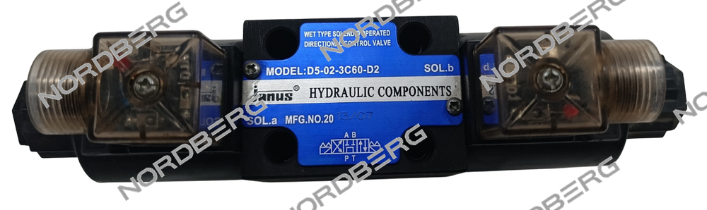 Соленоиды в сборе D5-02-3C60-D2 NORDBERG 01-00018618