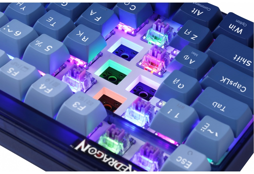 Клавиатура Redragon Garen Pro 71745 синий