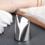 Насадка кондитерская «Лепесток большой», d=3,4 см, выход 3 см, нержавеющая сталь