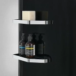 Душевая кабина Orans Diamond 89102RBLH 150х100 профиль черный
