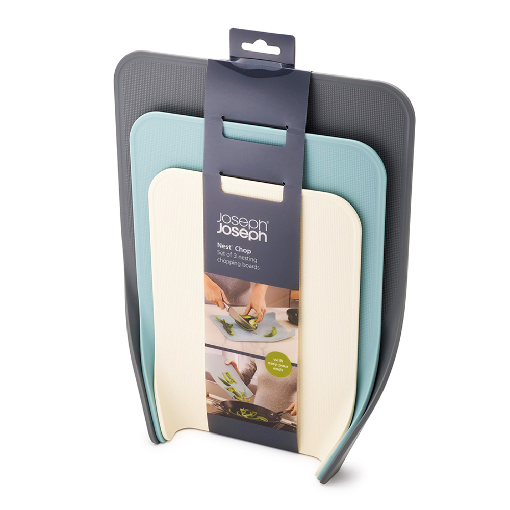 Набор из 3 разделочных досок Nest опал