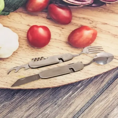 Набор походный столовый 6 в1 металлический