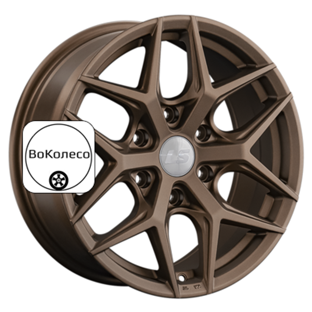 8x17/6x139,7 ET36 D100,1 1303 BZSD (конус, Колпак+лого) LS