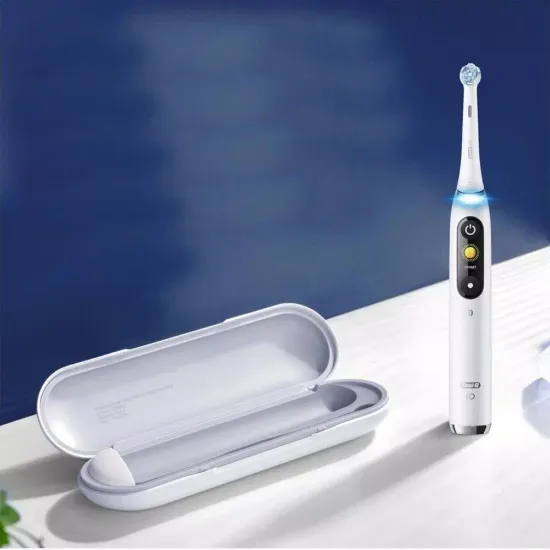 Электрическая зубная щетка Оrаl-В iO Sеries 9 White Аlаbаstеr