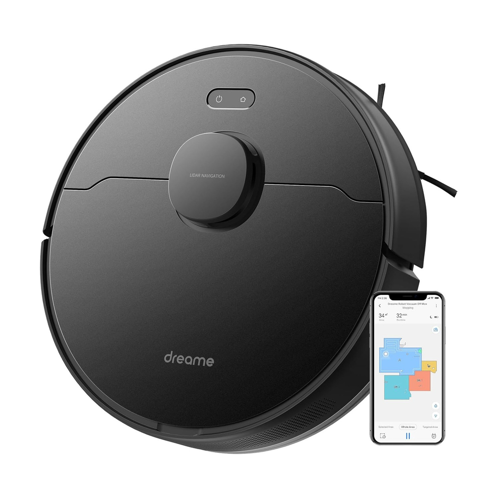 Dreame D9 MAX Robotic Vacuum Cleaner (чёрный)