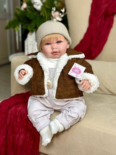 Кукла для девочки мягконабивная 45см Даниэль (4512S)