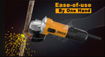 Угловая шлифовальная машина (УШМ) INGCO AG110028 INDUSTRIAL 125 мм 1,1 кВт