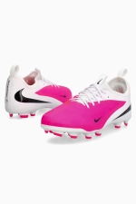 Бутсы Nike Phantom 6 Low Academy FG/MG Junior - розовый