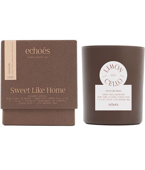 Limoncello, свеча Sweet like home collection, Echoes