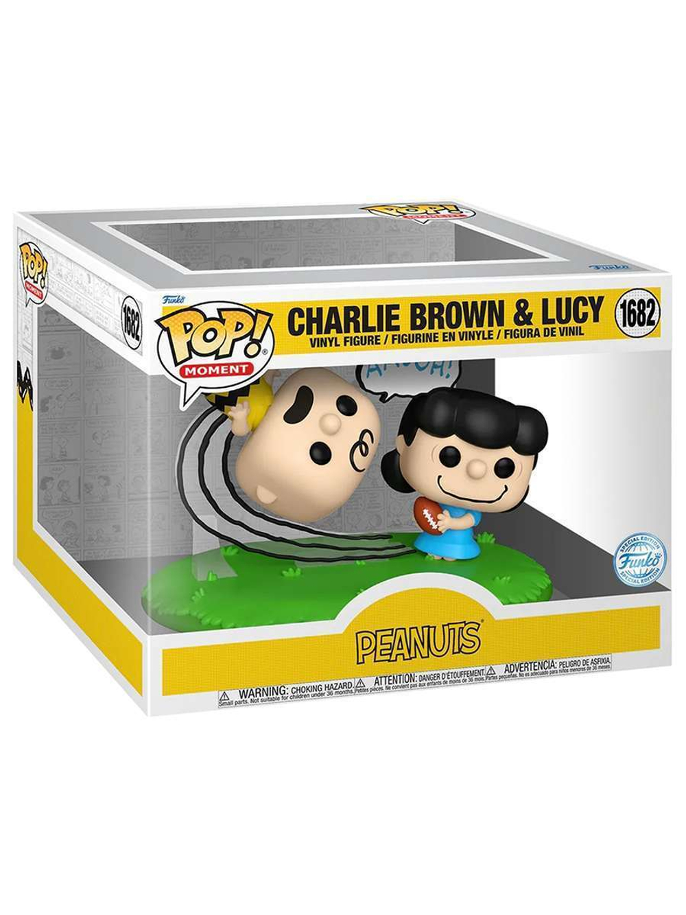 Фигурка Funko POP! Moment Peanuts Charlie Brown & Lucy (Exc) (1682) 85185