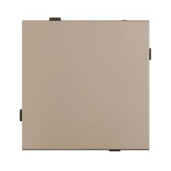 Механизм выключателя одноклавишный перекрёстный SWT-TENDO-MKX1-PL-GD (230V, 10A) (Arlight, Песочный) 054057