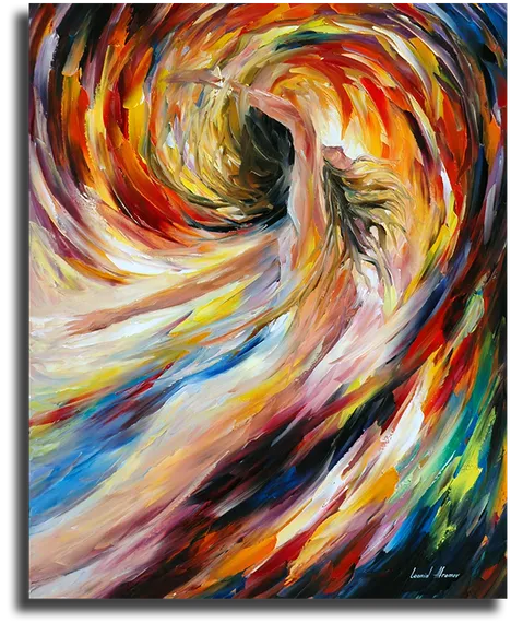 Репродукция " Леонид Афремов - Страсть"