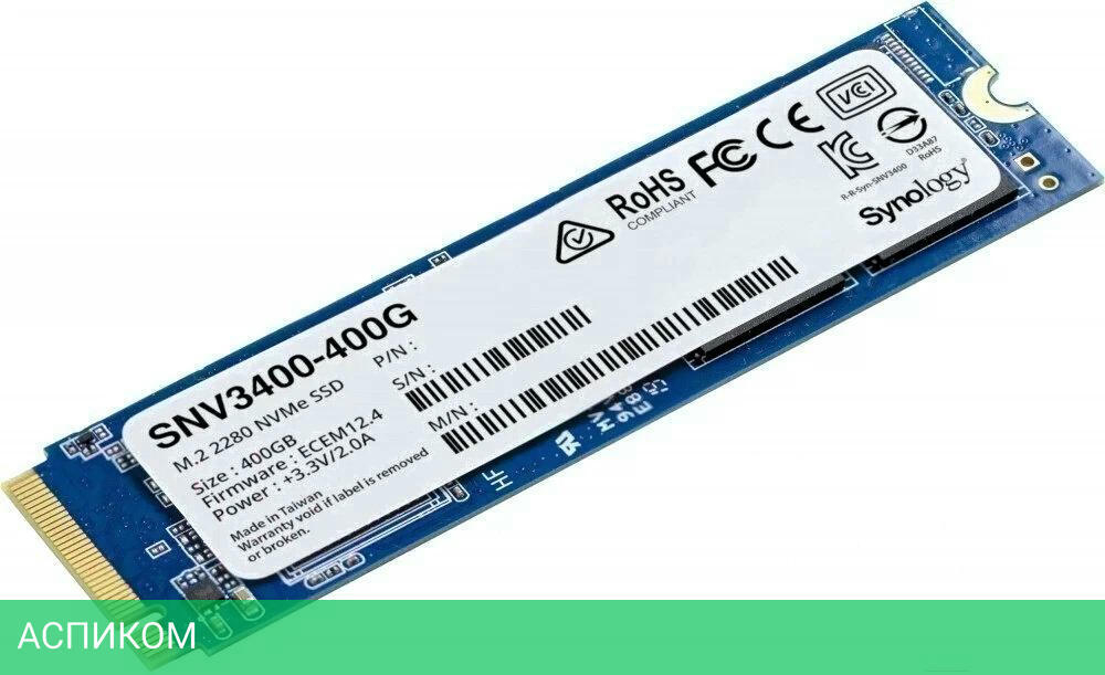 SSD диск Synology SNV3410-400G
