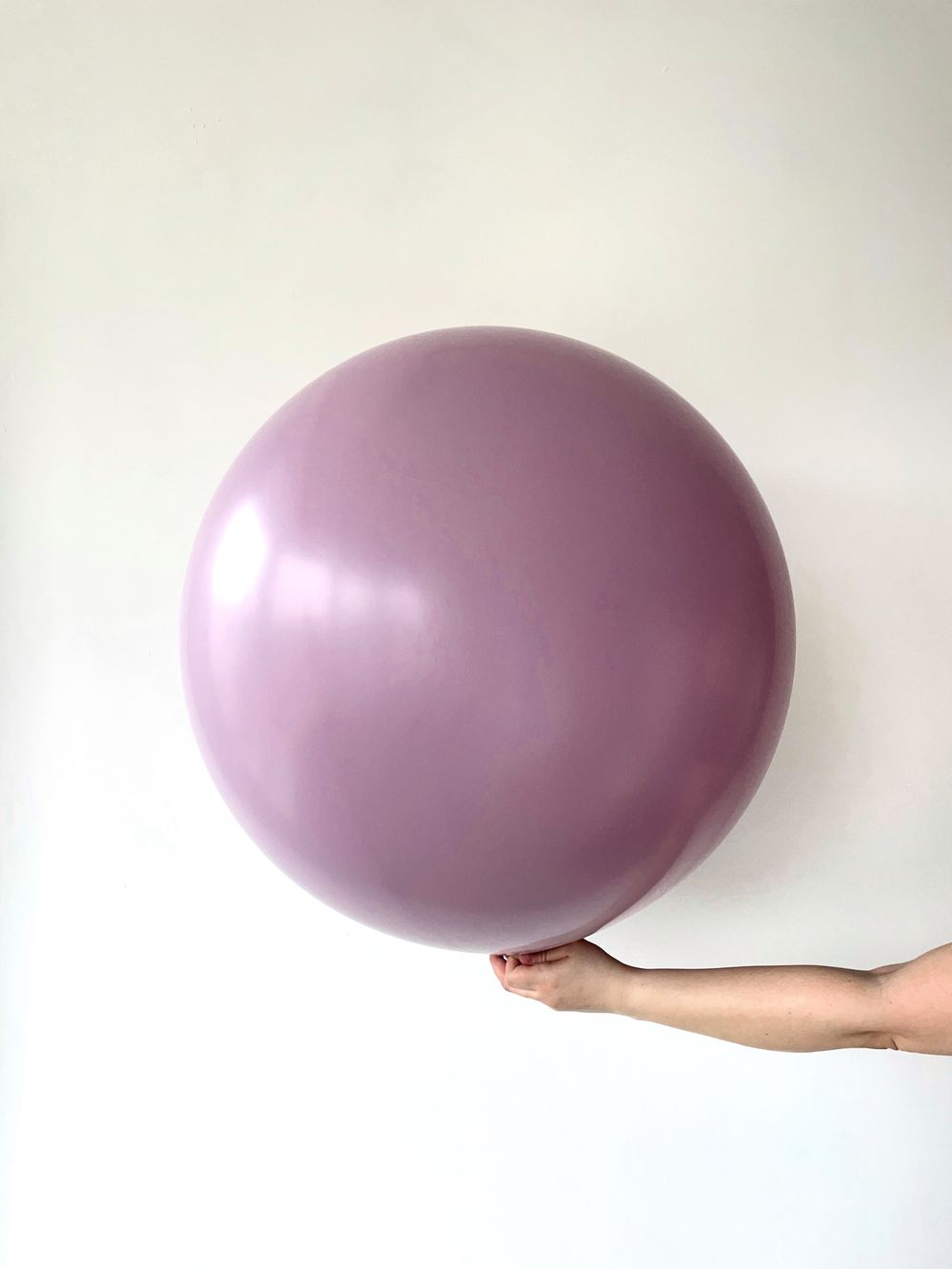 S шар гигант 24"/60 см пастель, лаванда (150) ретро/Lavender (БГ-90) 