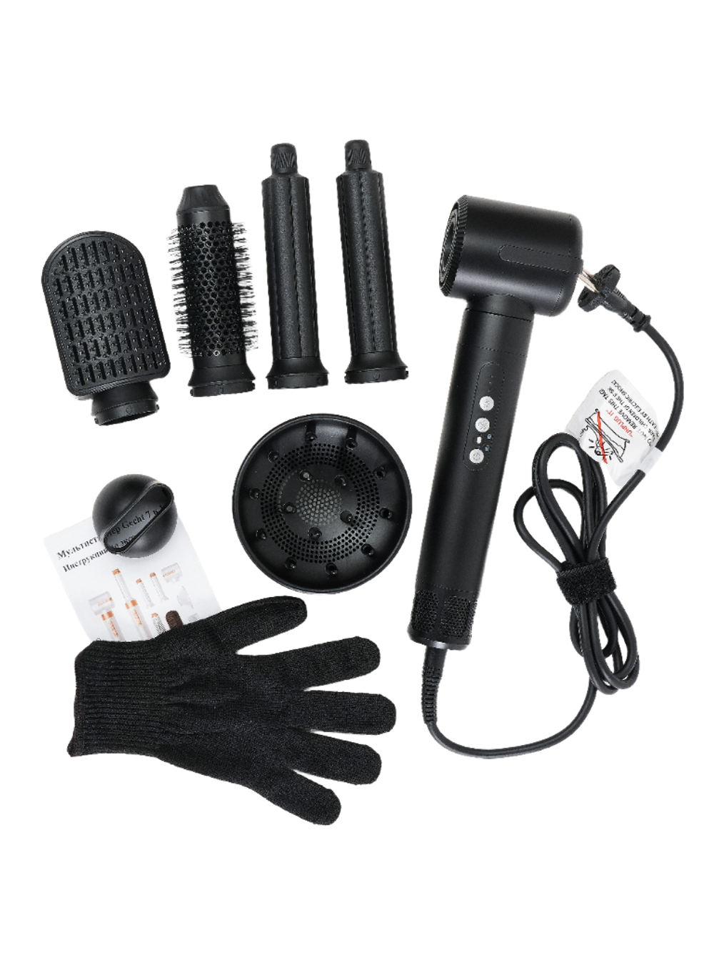 Фен стайлер для волос 7 в 1
