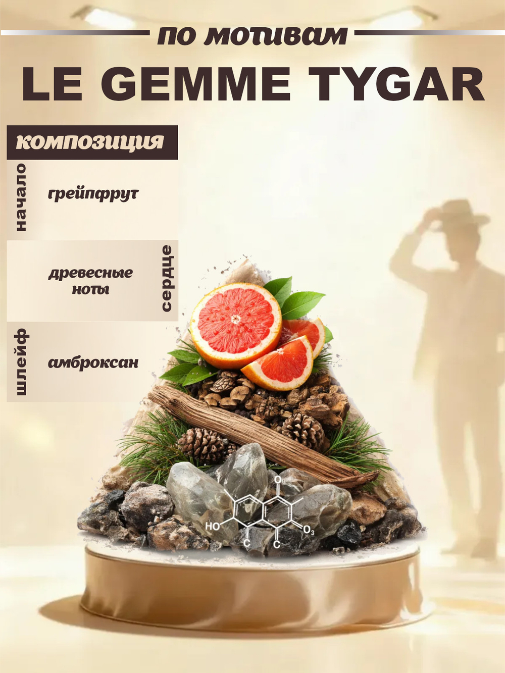 CEDRE 903 по мотивам Le Gemme Tygar (муж) 10 мл