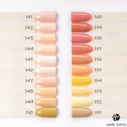 Цветной гель-лак ADRICOCO №148 миндальный крем (8 мл.)