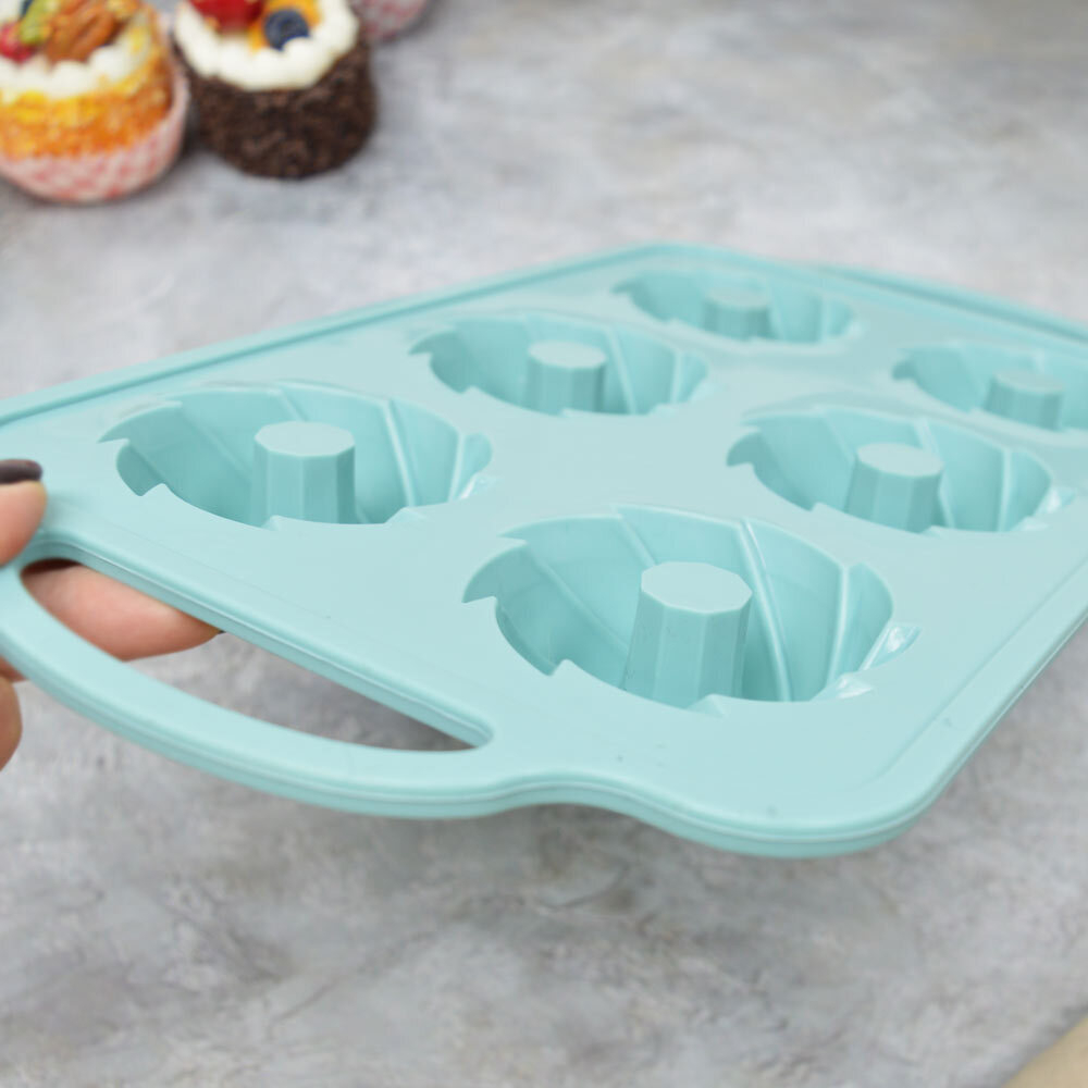 Форма для выпечки силиконовая с металлическим каркасом, 32*18см