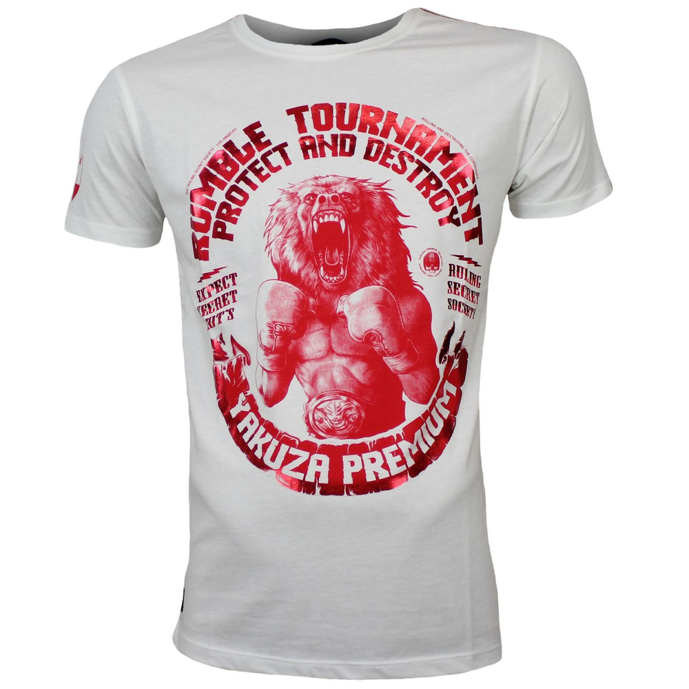 Футболка белая Yakuza Premium 3005