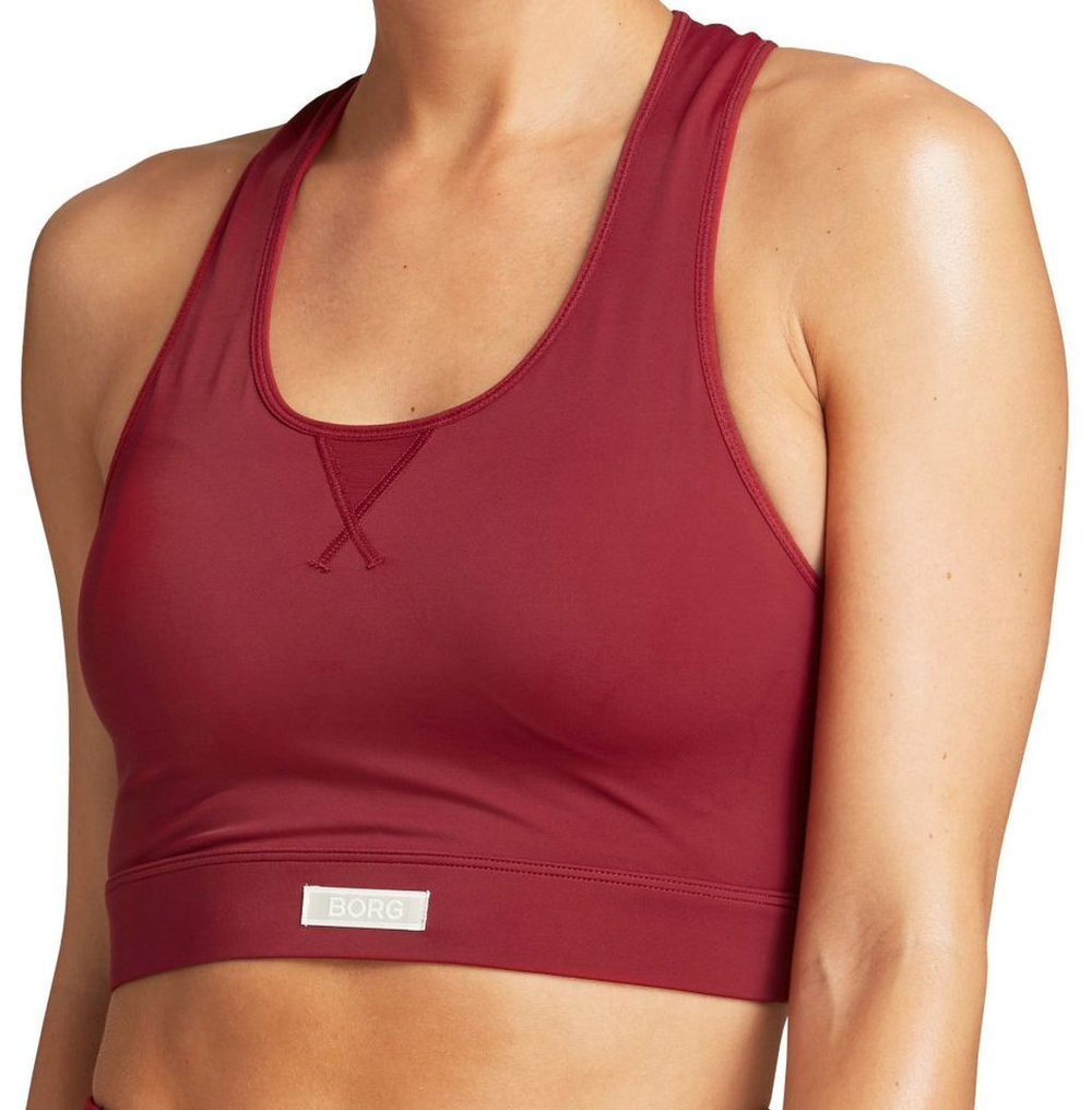 Теннисный бюстгальтер Bjorn Borg Performance Mid Support W - biking red