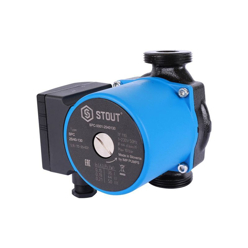 Насос циркуляционный Stout 25-40-130