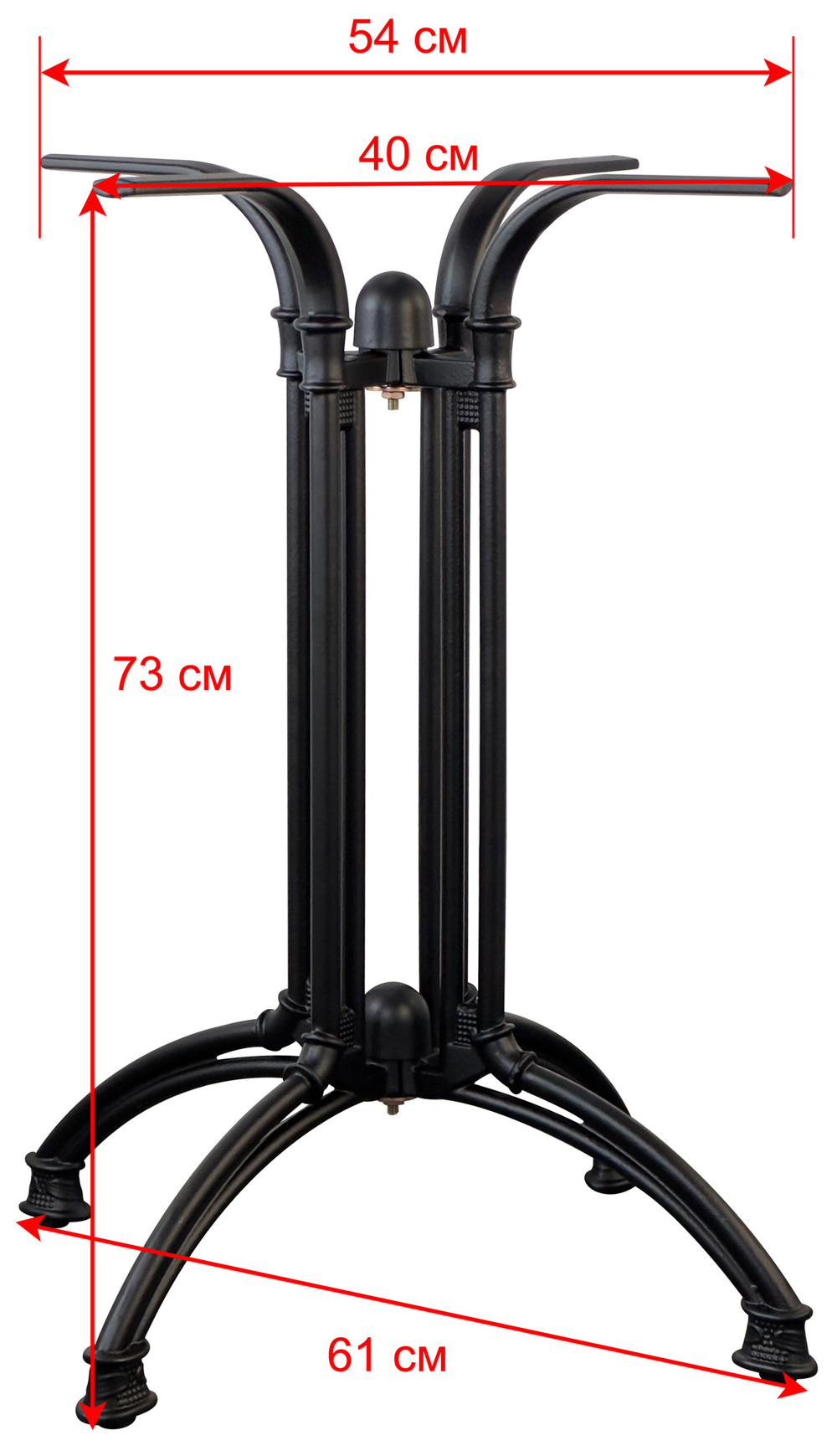 Подстолье чугунное 1236EM