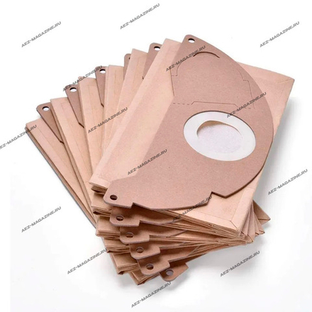 Мешок синтетический для профессионального пылесоса Karcher MV2 упаковка 5 шт