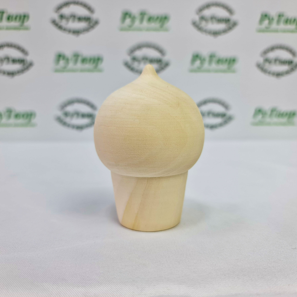 Пирожное 80*d55мм, деревянная заготовка