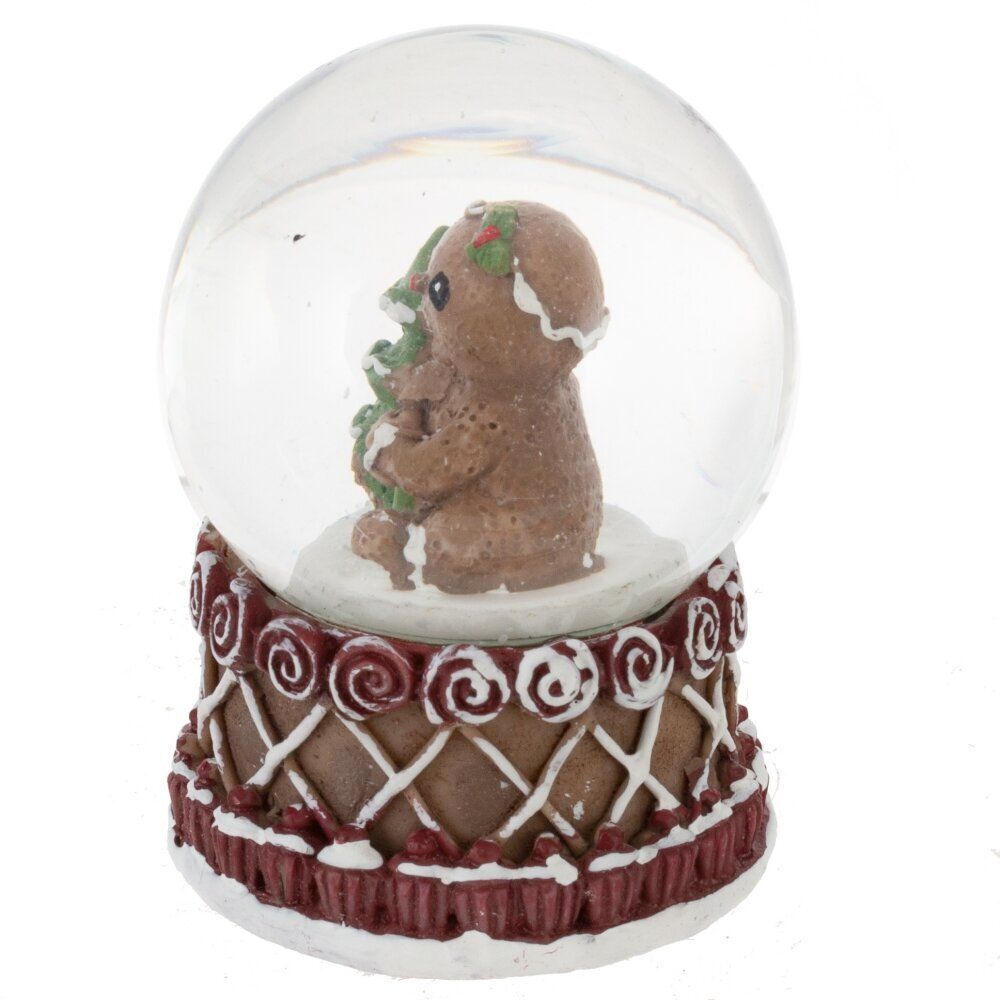 GAEM Фигурка декор в стекл шаре "Пряник", D 4.5 см, L4,5 W4,5 H7 см, 4в.
