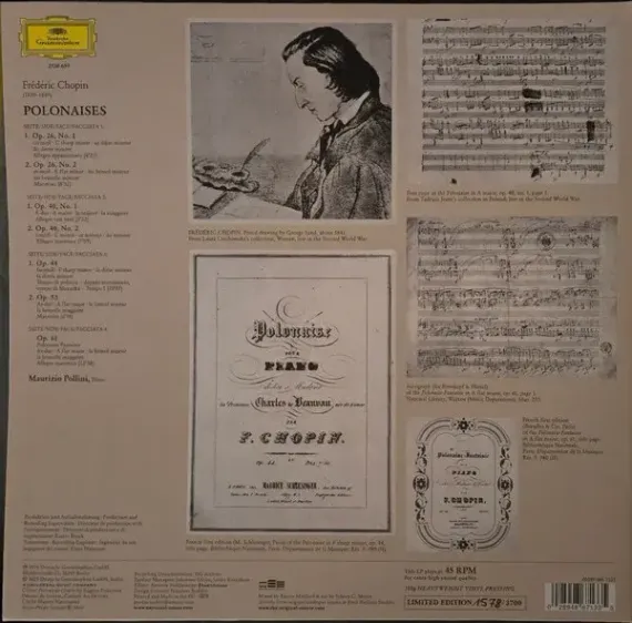 Chopin, Maurizio Pollini – Polonaises - 2LP
