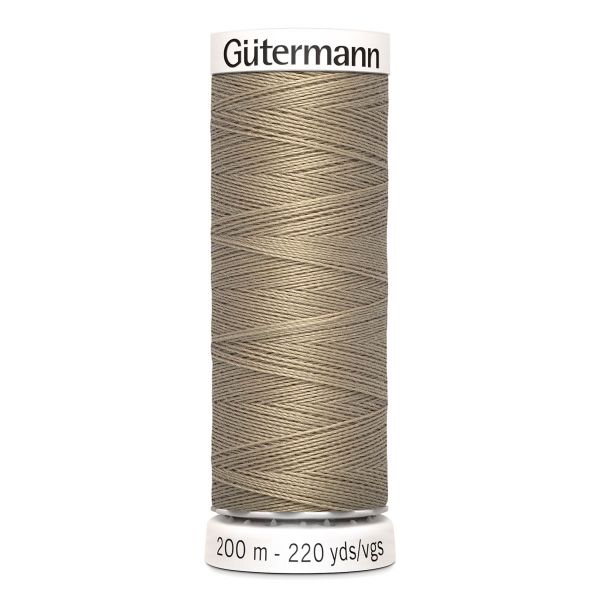 Нитки универсальные Gutermann Sew-all 100 (200 метров), 5 кат. | 263 бежево-оливковый