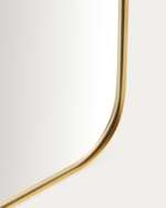 Зеркало Marco из золотого металла 80 x 180 см