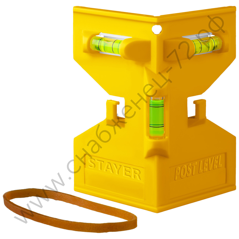 STAYER POST LEVEL, магнитный уровень-угольник (3456)