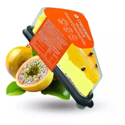 Чизкейк New-York Манго-Маракуйя, 100гр/шт, Чизберри