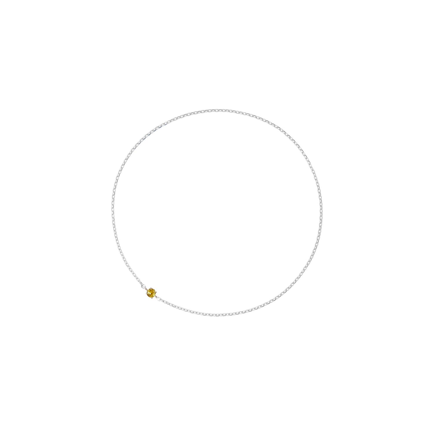 Вечный Браслет VLV Forever Bracelet – Sapphire Yellow White